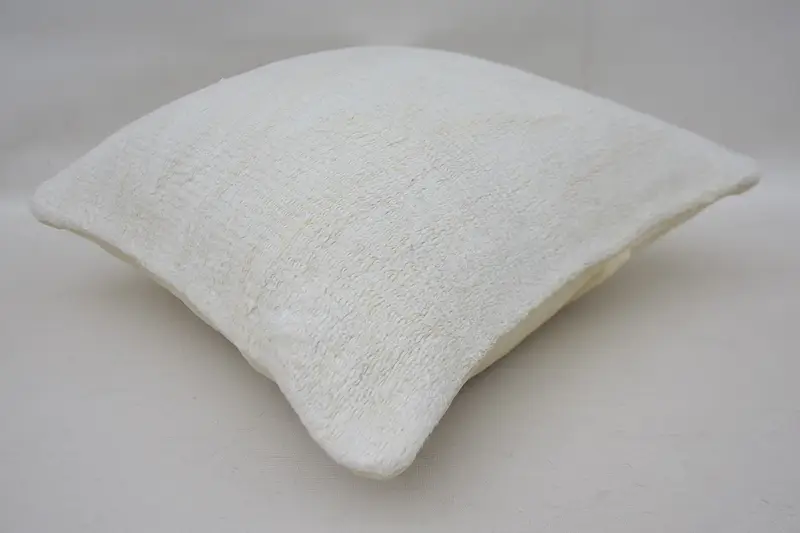 Ethnic Pillow Cover Pillow Case, Pillow Case, Boho Pillow Sham Cover, Kilim Pillow, Throw Kilim Pillow, 16x16 White Pillow, Tapestry Pillow Cover - 6