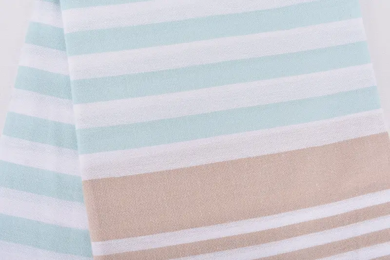 Custom Wedding Towel, Turkish Bath Towel Set, Personalized Gift For Her, Bridal Shower Gift, 68x36 Cotton Striped Towel, Handmade Gift, Thin towel - 4