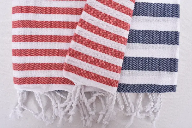Custom Wedding Towel, Turkish Bath Towel Set, Personalized Gift For Her, Bridal Shower Gift, 68x36 Cotton Striped Towel, Handmade Gift, Thin towel - 7