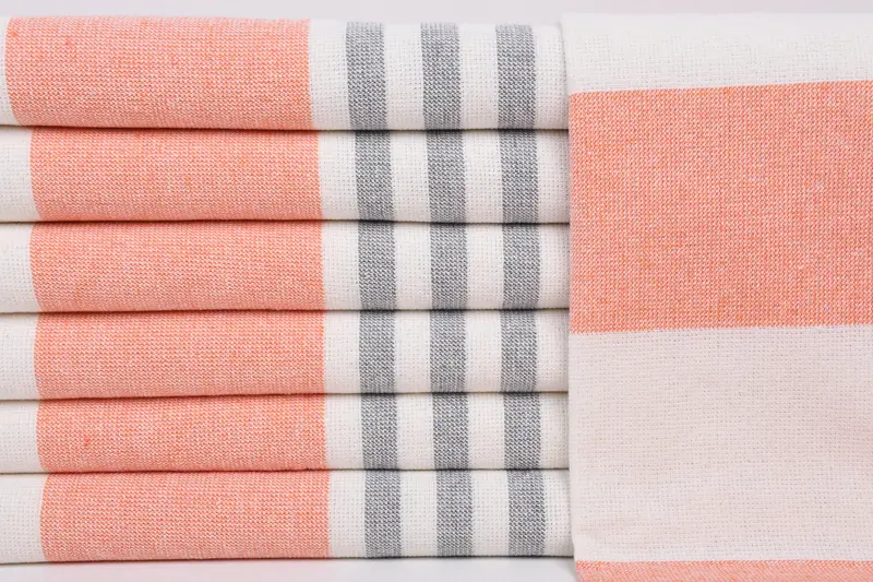 Personalized Gift, Gift For Bride, Spa Towel, Travel Towel, Personalized Gifts, Guest Towel, Turkish Tea Towel, 36x18 Cotton Striped Terry Towel - 1