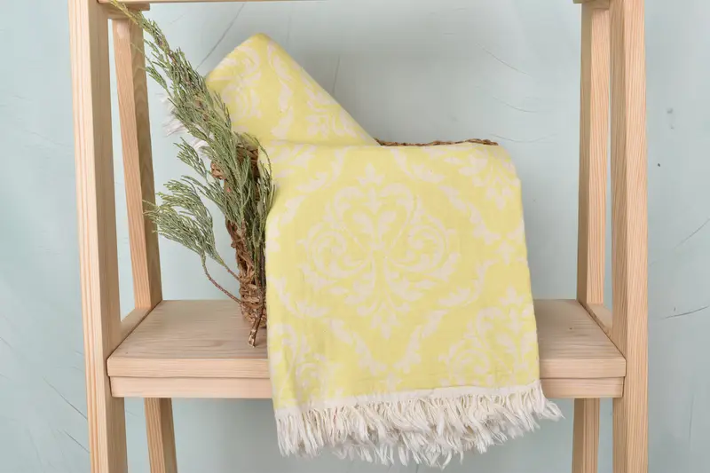 Spa Gift, Custom monogram Turkish beach towel USA, Turkish beach towel, Quick-dry peshtemal, Monogram Turkish Towel, 68x36 Cotton Baroque Towel - 5