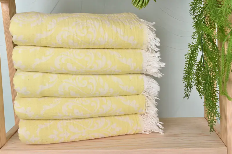 Spa Gift, Custom monogram Turkish beach towel USA, Turkish beach towel, Quick-dry peshtemal, Monogram Turkish Towel, 68x36 Cotton Baroque Towel - 3