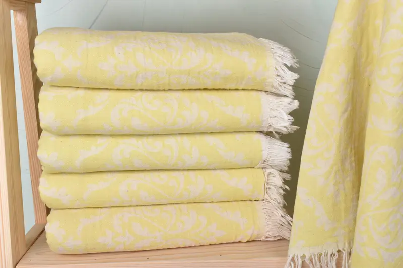 Spa Gift, Custom monogram Turkish beach towel USA, Turkish beach towel, Quick-dry peshtemal, Monogram Turkish Towel, 68x36 Cotton Baroque Towel - 2