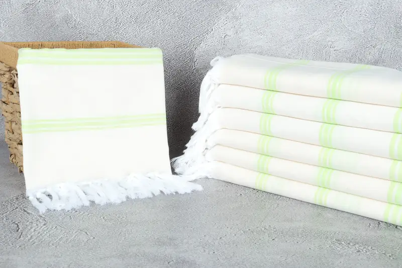 Boyfriend Christmas Gift, 70x40 Cotton Striped Towel, Monogram Beach Towel, Bath towel, Peshtemal Towel USA, Bachelorette Party Gifts Bridesmaids - 3