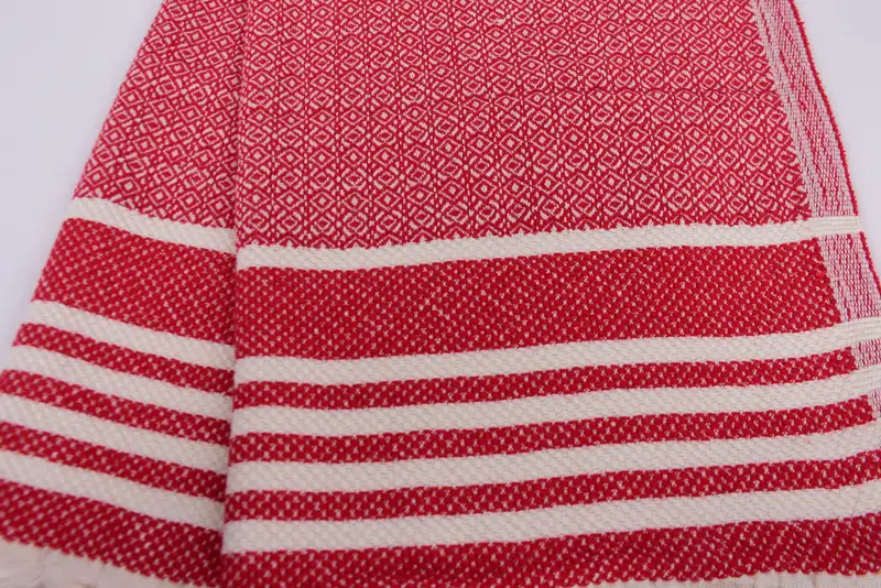 Monogrammed Hand Towel, Home Decor Gifts, Gift For Boyfriend, 32x16 Cotton Diamond Towel, Monogram Kitchen Towel, Gym Towel, Turkish Tea Towel - 4
