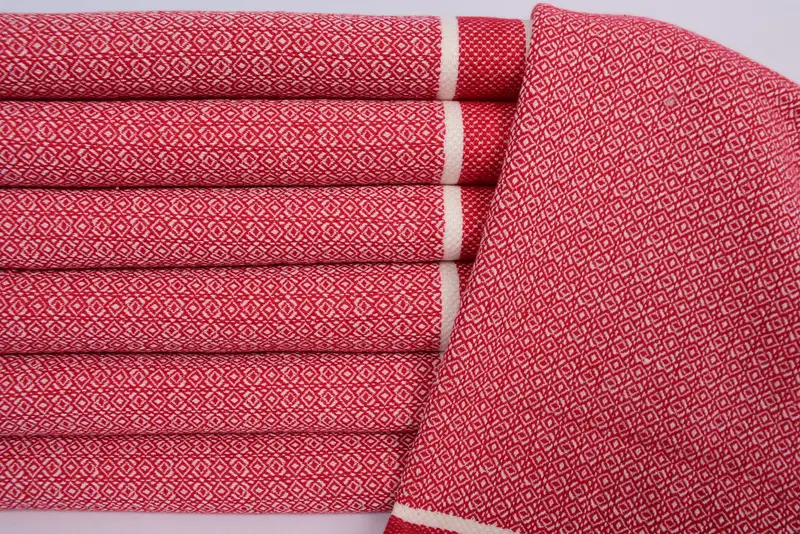 Monogrammed Hand Towel, Home Decor Gifts, Gift For Boyfriend, 32x16 Cotton Diamond Towel, Monogram Kitchen Towel, Gym Towel, Turkish Tea Towel - 2