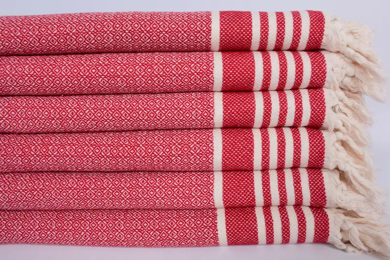 Monogrammed Hand Towel, Home Decor Gifts, Gift For Boyfriend, 32x16 Cotton Diamond Towel, Monogram Kitchen Towel, Gym Towel, Turkish Tea Towel - 3