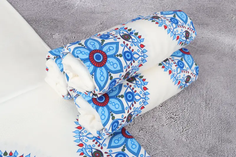 Gift For Mom, Bachelorette Gifts, 70x40 Cotton Floral Patterned Towel, Summer Gift, Soft towel, Handwoven Turkish Towel, Decorative Towel - 8