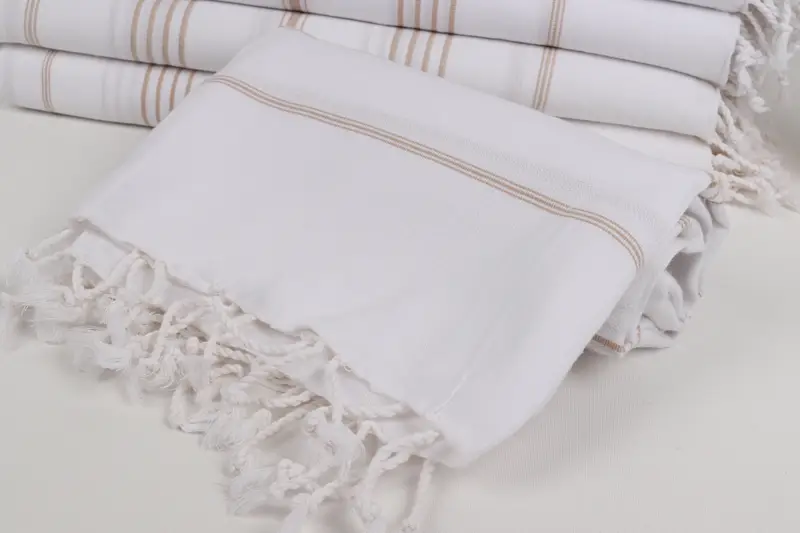 Absorbent Turkish towel, 70x40 Cotton Striped Towel, Bachelor Towel, Bridesmaid Gift Towel, Memorial Gift, Custom Towel Beach, Housewarming Gift - 4