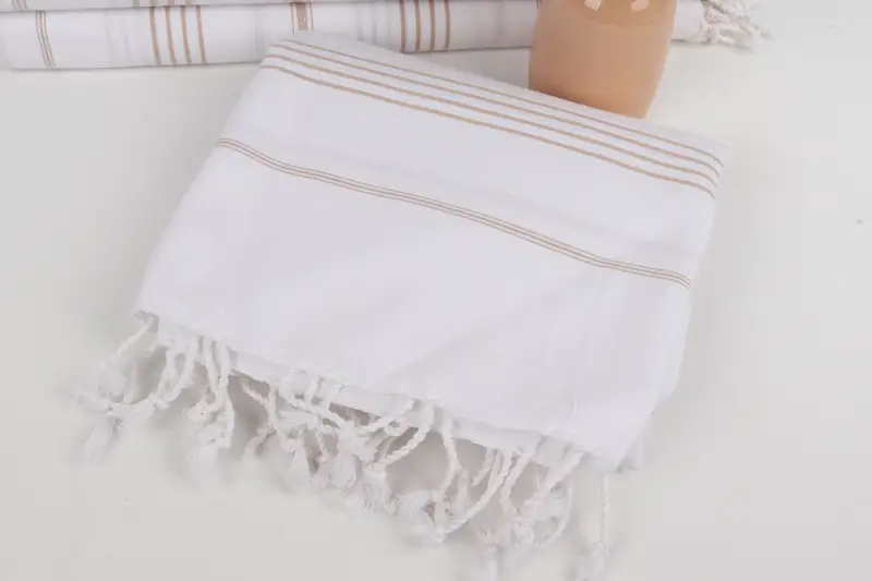 Absorbent Turkish towel, 70x40 Cotton Striped Towel, Bachelor Towel, Bridesmaid Gift Towel, Memorial Gift, Custom Towel Beach, Housewarming Gift - 5
