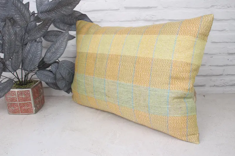 Customized Cushion, Pastel Cushion Cover, Boho Pillow, Cushion Case, Pillow for Couch, Pillow for Sofa, 16x24 Green Pillow Sham - 4