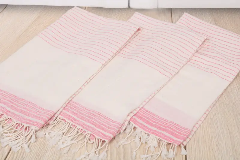 Custom Gift, Turkish Towel Beach Towel, Personalized Beach Towel, Bath towel, Peshtemal Towel, Valentines Day Gift Idea, 68x36 Cotton Striped Towel - 6