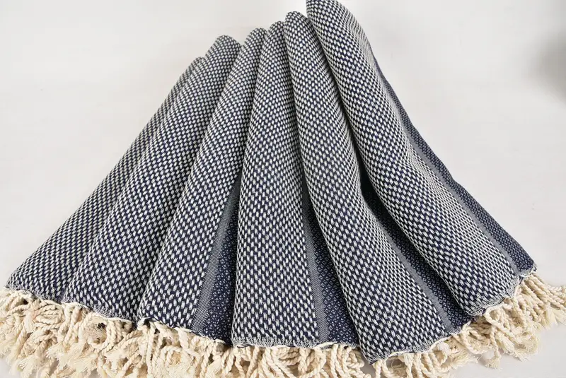Summer Towel, Employee Gifts, Mexico Bachelorette Party Gifts, 64x38 Cotton Geometric Towel, Thin towel, Lightweight towel, Bridal Shower Favors - 4
