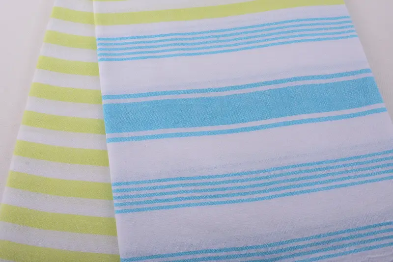 Spa-Handtuch, 36x7 Baumwollstreifentuch, Geschenkbox Handtuch, türkischer Handtuchstrand, authentisches türkisches Hammam Peshtemal, sandresistentes Handtuch, Bio-Handtuch - 4