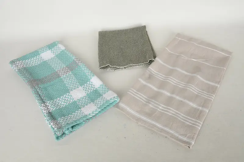 Embroidery Towel, Small Bath Towels, Bridesmaid Gifts, Home Decor Gifts, Bride Gift, Monogram Kitchen Towel, 36x18 Cotton Set of 10 Towel - 5