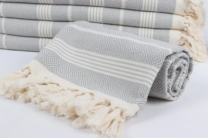 Home Decor Gifts, Organic Towel, Bachelorette Party Favors, 70x38 Cotton Diamond Towel, Wedding Day Gift For Bride, Bachelorette Party Decorations - 4