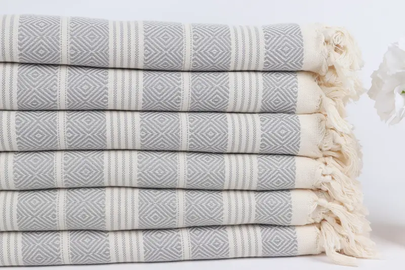 Home Decor Gifts, Organic Towel, Bachelorette Party Favors, 70x38 Cotton Diamond Towel, Wedding Day Gift For Bride, Bachelorette Party Decorations - 3