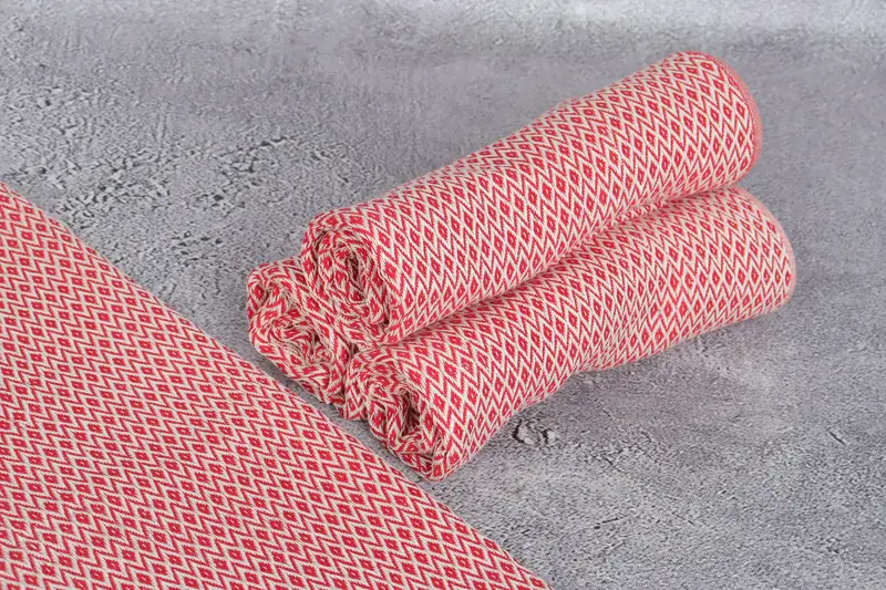 Gift For Wedding Day, Turkish Tea Towel, Wedding For Favor, Bridesmaid Gift, Personalized Dish Towel, Custom Hand Towel, 40x20 Cotton Diamond Towel - 8