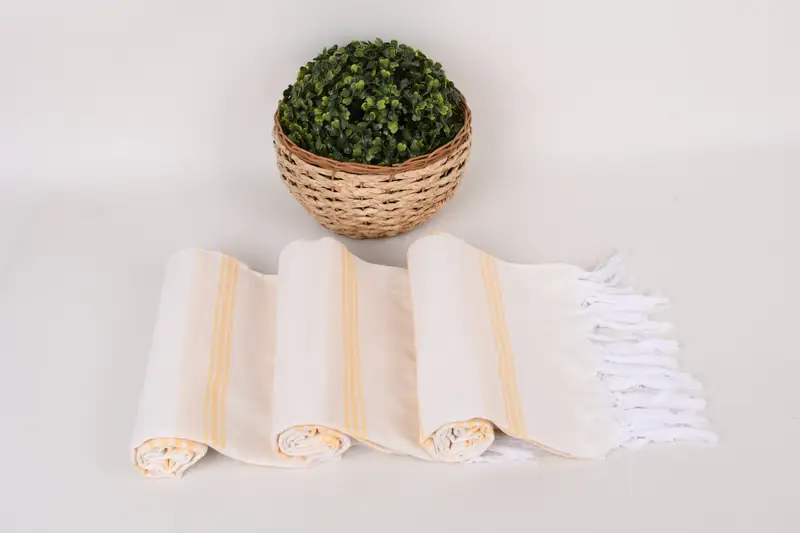 Bridesmaid Gift, Gift For Him, 70x40 Cotton Striped Towel, Wedding Towel, Vegas Bachelorette Party Favors, Home Decor Towel, Organic towel - 8