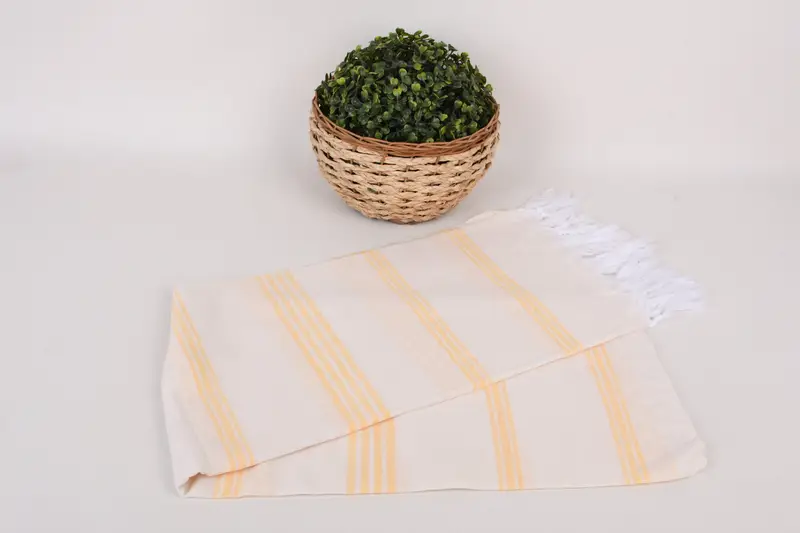 Bridesmaid Gift, Gift For Him, 70x40 Cotton Striped Towel, Wedding Towel, Vegas Bachelorette Party Favors, Home Decor Towel, Organic towel - 4