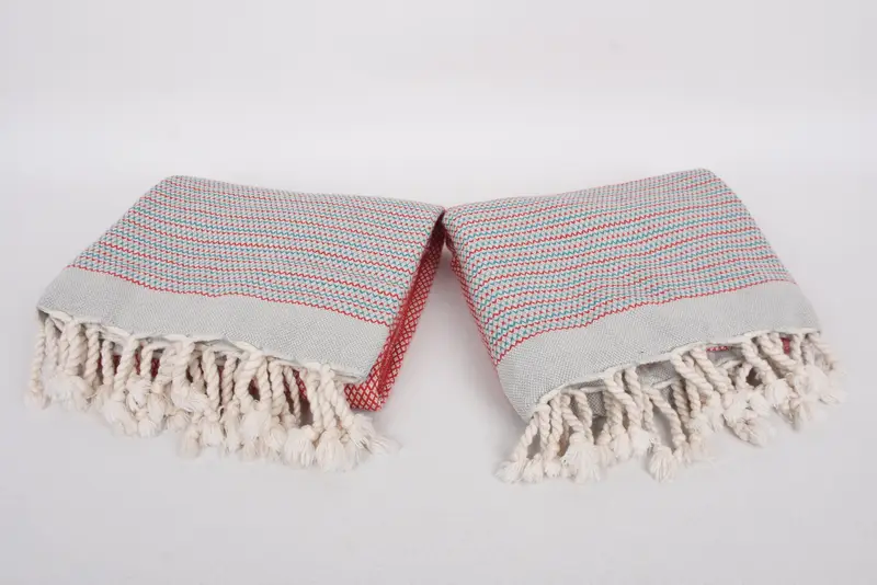 Fouta towel, Personalized Gifts, 64x40 Cotton Striped Towel, Organic Beach Towel, Wedding Gifts Towel, Wedding For Favor, Turkish Towel Set - 6