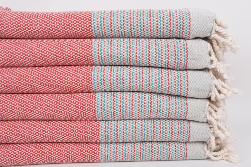Fouta towel, Personalized Gifts, 64x40 Cotton Striped Towel, Organic Beach Towel, Wedding Gifts Towel, Wedding For Favor, Turkish Towel Set - 3