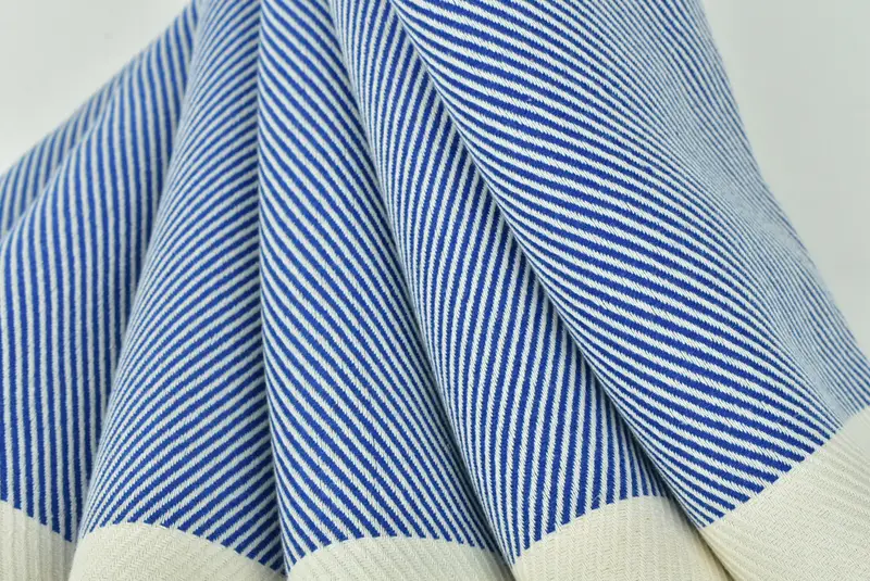 Fouta havlu, hoşgeldin düğün hediyesi, bridemaids plaj havlu, yoga havlu, monogramlı plaj havlusu, hızlı kuru plaj havlusu, 70x40 pamuklu çizgili havlu - 5