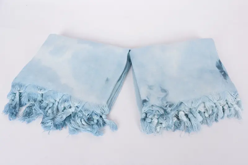 Housewarming Gift, Bachelor Gift, 70x36 Cotton Tie Dye Towel, Custom Towel, Soft organic Turkish peshtemal for luxury spa use, Personalized Towel - 7