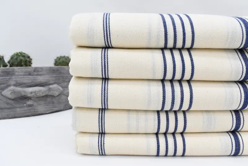 Vegas Bachelorette Party Favors, Turkish beach towel, Holiday Towel, Gift For Mom, Organic Turkish towel, Soft towel, 70x40 Cotton Striped Towel - 2