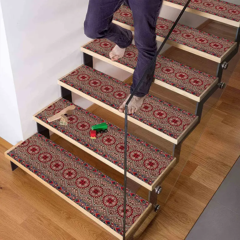 Ethnic Pattern Printed Rug: Kilim Design, Aztec, Boho, Trendy