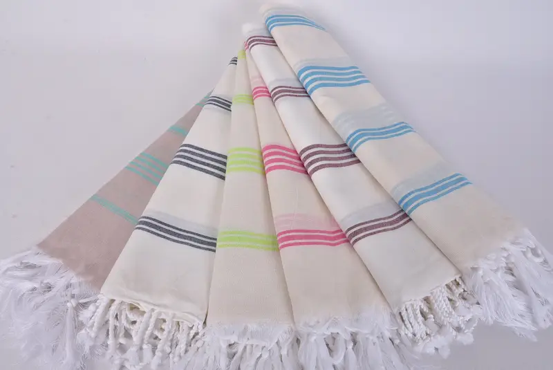 Bachelorette Party Gifts, Girls Weekend Getaways Ideas, 70x40 Cotton Striped Towel, Boyfriend Christmas Gift, Travel towel, Absorbent towel - 4