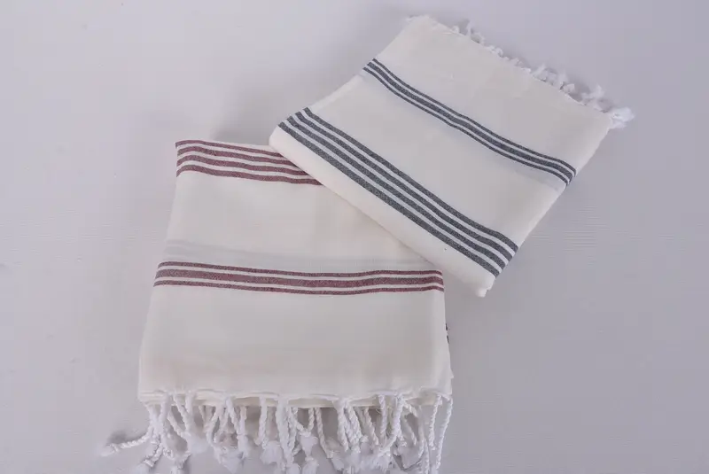 Bachelorette Party Gifts, Girls Weekend Getaways Ideas, 70x40 Cotton Striped Towel, Boyfriend Christmas Gift, Travel towel, Absorbent towel - 6