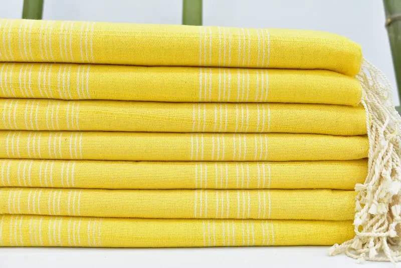 Hammam Towel USA, 70x40 Cotton Striped Towel, Absorbent towel, Personalized Beach Towel, Bachelorette Party Gift, Bridal Shower Favor, Travel Towel - 1