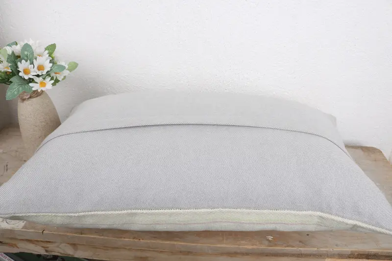 12x20 White Pillow Sham, Boho Pillow, Outdoor Patio Pillow Cover, Boho Throw Pillow Sham, Cushion Case, Pillow for Sofa, Antique Pillows - 7