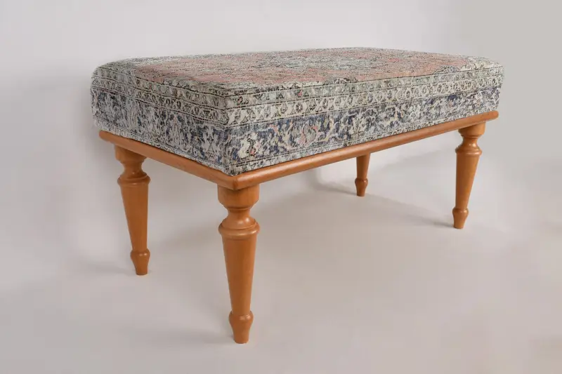 Ayak fırtınası tezgahı, Osmanlı tezgahı, bohem tezgahı, döşemeli tezgah, Türk halı tezgahı, Kilim tezgahı, ev dekor tezgahı, el yapımı tezgah - 7
