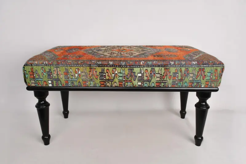 Madalyon tezgahı, çamurluk tezgahı, Osmanlı tezgahı, döşemeli tezgah, Türk halı tezgahı, Kilim tezgahı, ev dekor tezgahı, el yapımı tezgah - 2