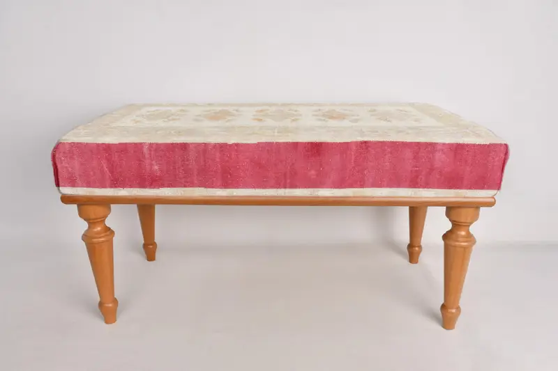 Çamurlu tezgah, Osmanlı tezgahı, döşemeli tezgah, pencere tezgahı koltuk, Türk halı tezgahı, Kilim tezgahı, ev dekor tezgahı, el yapımı tezgah - 4