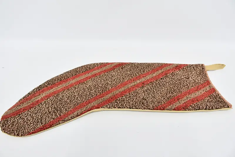 Noel dekoratif, organik çorap, monogramlı çorap, çizgili çorap, kırmızı çorap, Noel çorap, toptan çorap, 1437 - 6