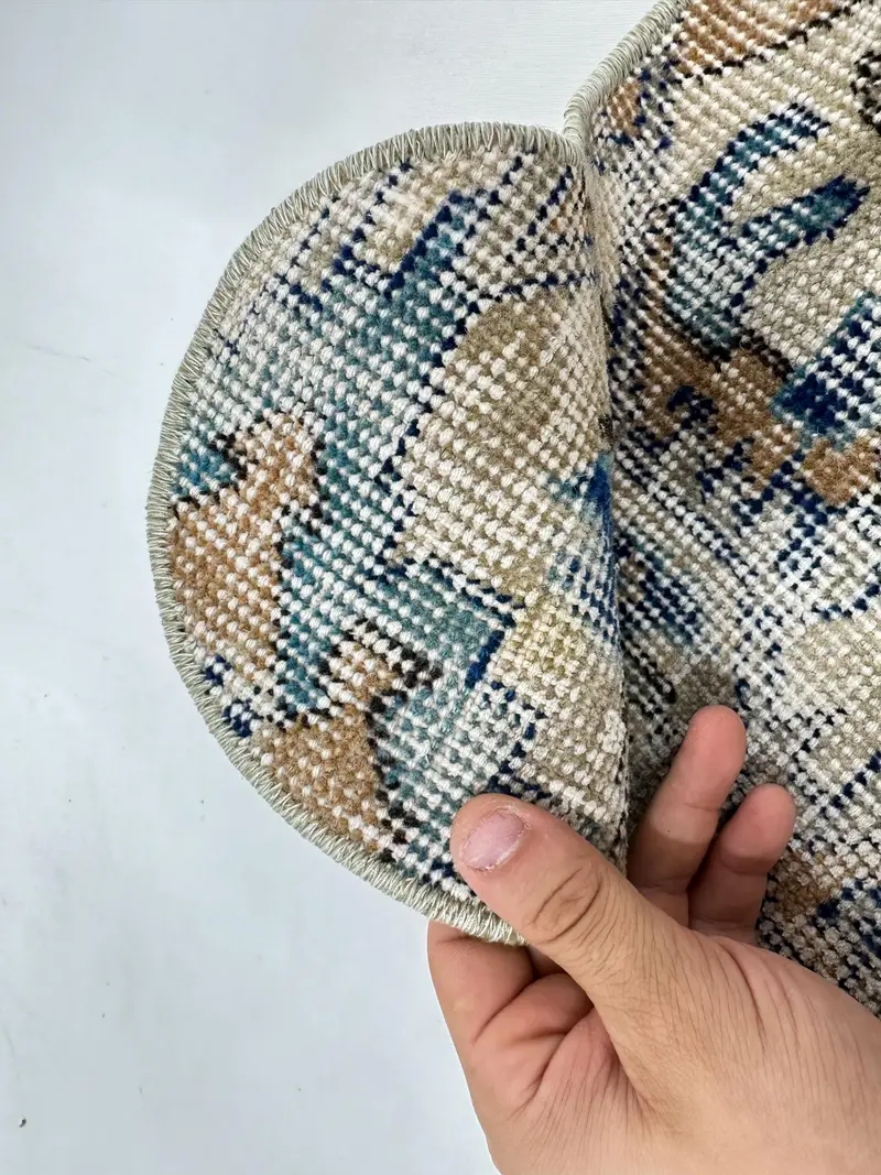 Stylish Bone-Shaped Pet Bed, Unique Kilim Fabric for Modern Pet Owners - 8