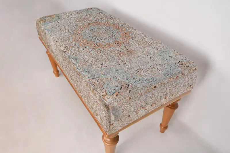 Ahşap iş tezgahı, Osmanlı tezgahı, madalyon tezgahı, döşemeli tezgah, Türk halı tezgahı, Kilim tezgahı, ev dekor tezgahı, el yapımı tezgah - 6