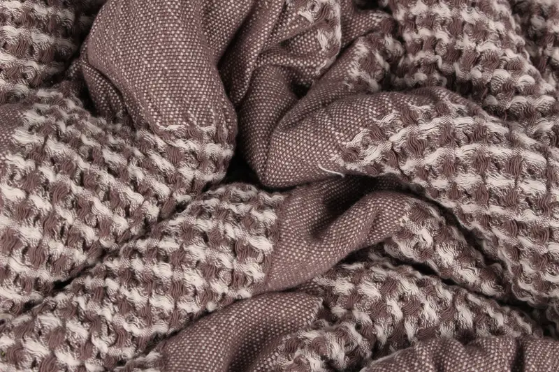 Wholesale Blankets, Beach Blanket, Brown Blanket, Waffle Blanket, 79x83 Inches Cotton Throw Blanket For Couch, Curtain Blanket, - 8