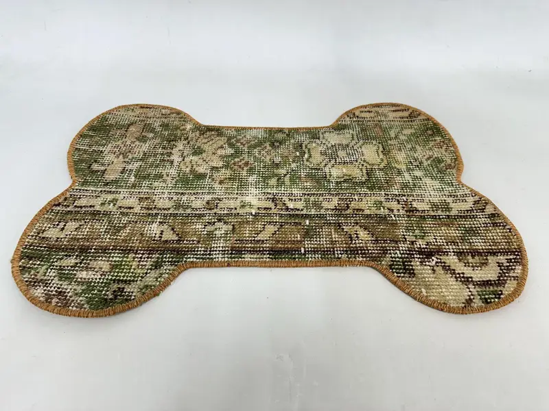 Modern Bone-Shaped Pet Bed, Unique Eco-Friendly Kilim for Stylish Living, Comfortable for Dogs and Cats - 2
