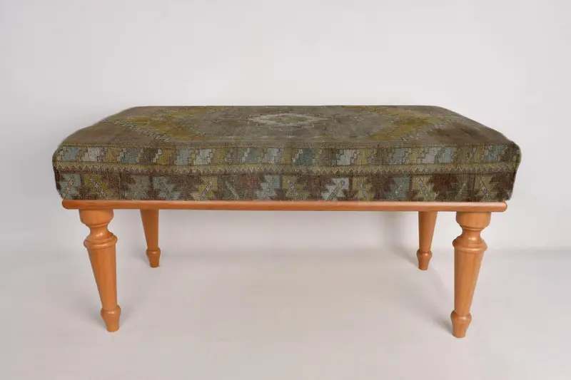 Yatak odası, masa tezgahı, osmanlı tezgah, döşemeli tezgah, Türk halı tezgahı, Kilim tezgahı, ev dekor tezgahı, el yapımı tezgah - 4