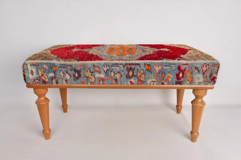 Madalyon tezgahı, oturma tezgahı, Osmanlı tezgahı, döşemeli tezgah, Türk halı tezgahı, Kilim tezgahı, ev dekor tezgahı, el yapımı tezgah - 4