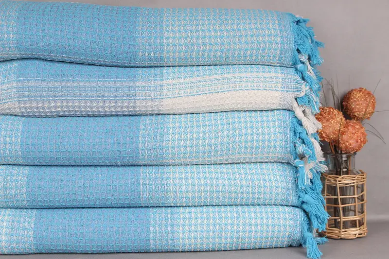 87x91 Inches Turquoise Cotton Blanket, Bachelorette Party Decorations, Wedding For Favor, Personalized Gifts, Xmas Gifts, Bachelor Towel, - 2