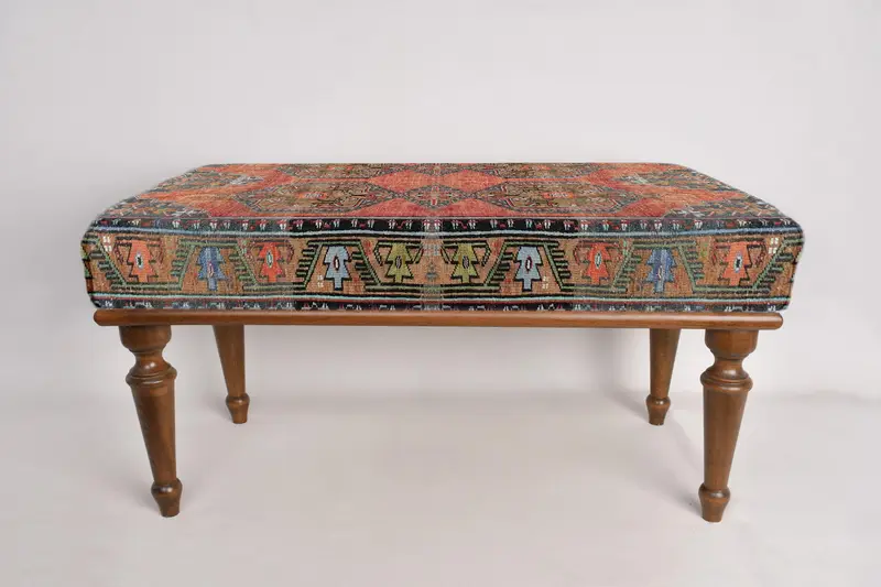 Aztek tezgahı, bohem tezgahı, masa tezgahı, osmanlı tezgah, döşemeli tezgah, Türk halı tezgahı, Kilim tezgahı, ev dekor tezgahı, el yapımı tezgah - 8