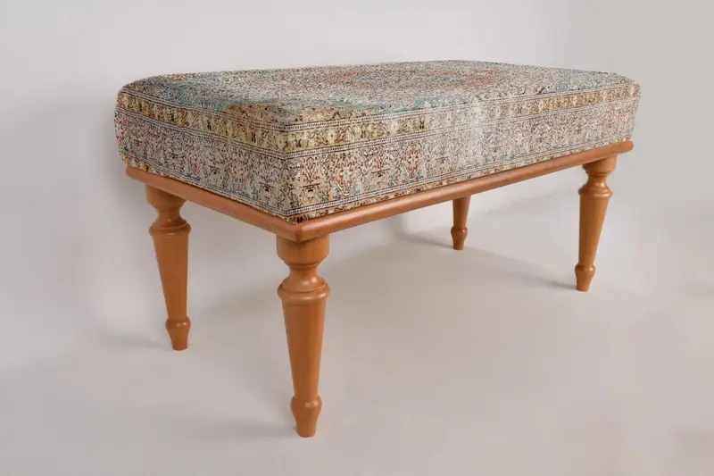Ahşap iş tezgahı, Osmanlı tezgahı, madalyon tezgahı, döşemeli tezgah, Türk halı tezgahı, Kilim tezgahı, ev dekor tezgahı, el yapımı tezgah - 7