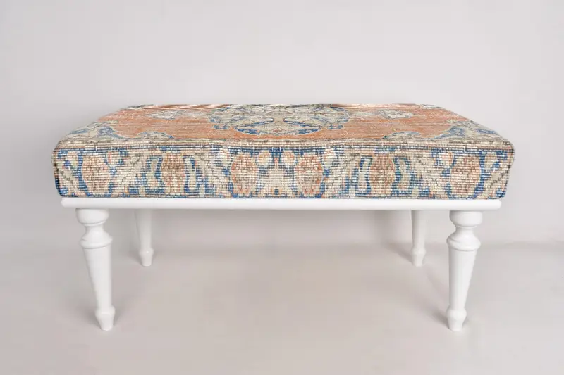 Antik Stil Tezgahı, Etnik Tezgah, Osmanlı Tezgahı, Döşemeli Tezgah, Türk Halı Tezgahı, Kilim Tezgahı, Ev Dekor Tezgahı, El Yapımı Tezgah - 3