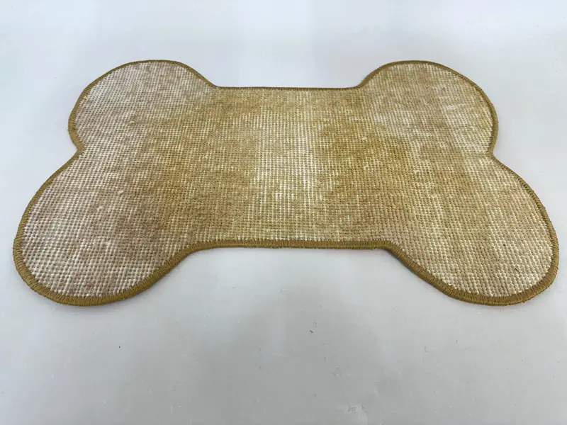 Handmade Bone-Shaped Pet Pad, Eco-Friendly Vintage Kilim for Dogs and Cats, Soft and Comfortable Pet Bed for Stylish Decor - 2