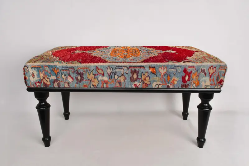 Madalyon tezgahı, oturma tezgahı, Osmanlı tezgahı, döşemeli tezgah, Türk halı tezgahı, Kilim tezgahı, ev dekor tezgahı, el yapımı tezgah - 2